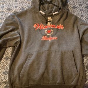 Wisconsin badgers hoodie.